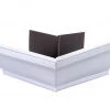 Angle Extérieur 90° Gouttière Aluminium Gris Métal G300