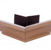Angle Extérieur 90° Gouttière Aluminium Miel G300 -Maison Drainage Boutique angle exterieur 90 gouttiere aluminium miel g300
