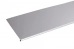 Bande à Ourlet ALUMINIUM GRIS METALLISE - 2M