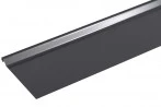 Bande De Rive Astragale ALUMINIUM GRIS ARDOISE - 2M