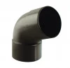 Coude 67° M/F PVC Graphite 80