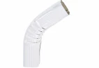 Coude Frontal (B) Extérieur Aluminium Blanc 60X80