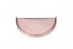 Fond Cuivre Dev 25 Emboitable Réversible Pour Gouttière Cuivre Demi-ronde Dev 25