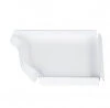Fond Droit Gouttière Aluminium Blanc G300 1 Fond Droit Gouttière Aluminium Blanc G300 -Maison Drainage Boutique fond droit gouttiere aluminium blanc g300
