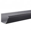 Gouttière Aluminium Noir Sablé 2100 G300 - 3 Mètres -Maison Drainage Boutique gouttiere aluminium noir sable 2100 g300 3 metres