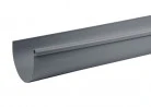 Gouttière PVC Gris Demi-ronde Dev 33 - 2 Mètres