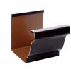 Jonction Gouttière Aluminium Brun G300 -Maison Drainage Boutique jonction gouttiere aluminium brun g300