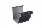 Jonction Gouttière Aluminium Noir Sablé 2100 G300