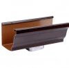 Naissance Frontale Gouttière Aluminium Brun G300 -Maison Drainage Boutique naissance frontale gouttiere aluminium brun g300